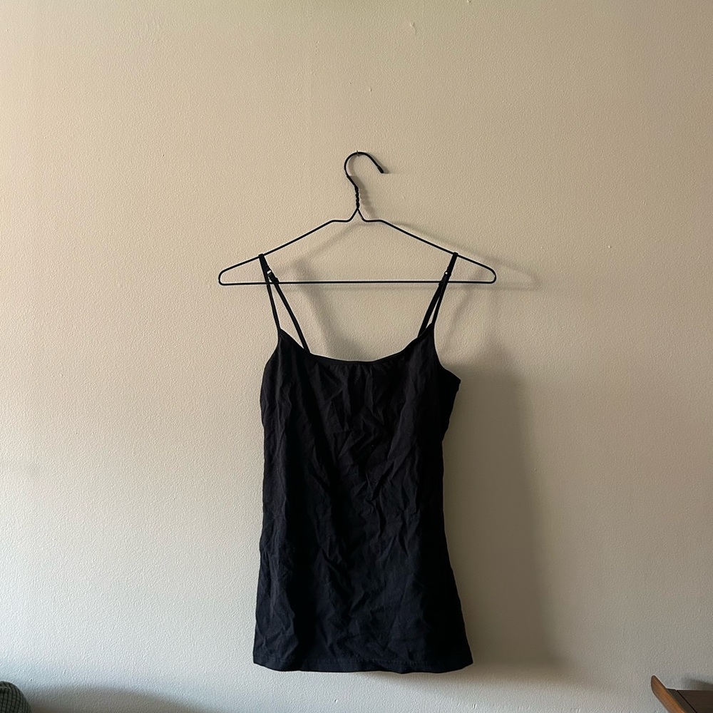 Black Women's Spaghetti Strap Camisole